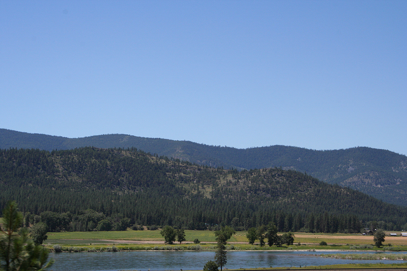 Near the town of Plains