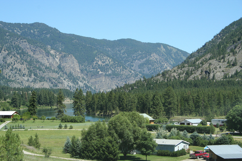 View of River and Homes